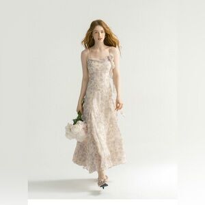 Purple Flori Long Dress (Size:S) - *SOLD OUT ONLINE* - only one available!!